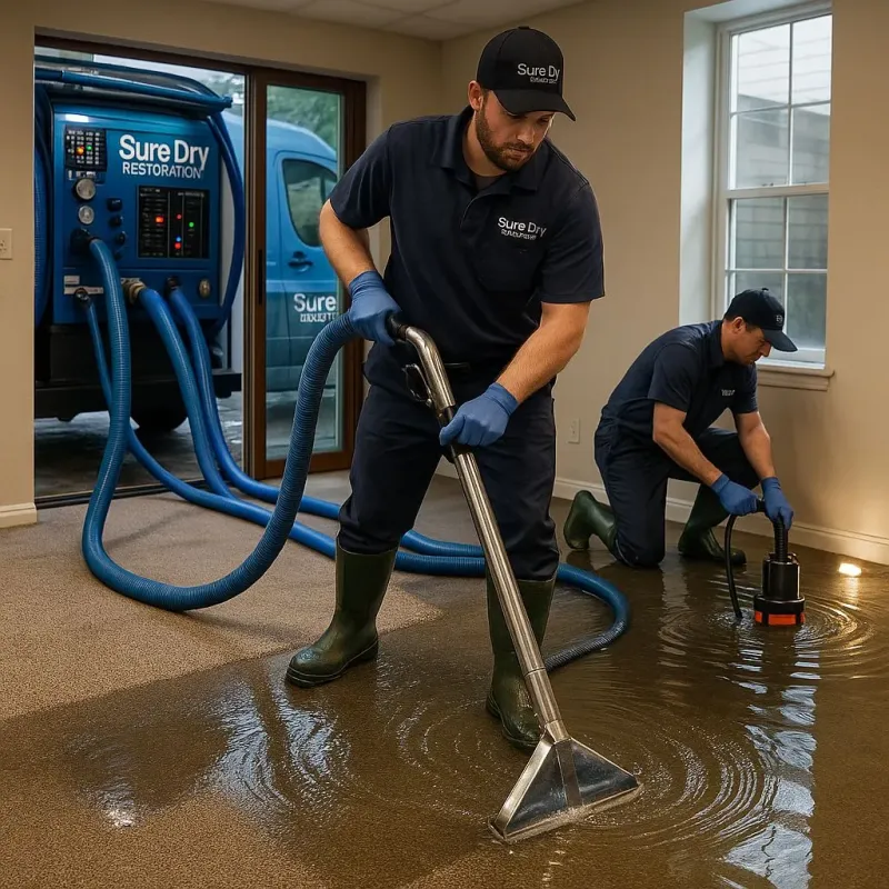 Water Extraction and Removal process in Springdale, MD